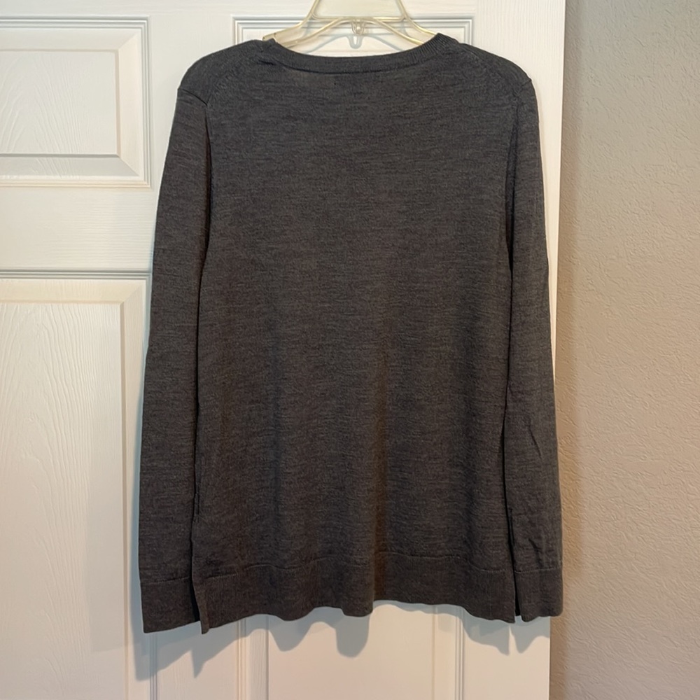 Banana Republic Merino Wool Crewneck Sweater Size L - Picture 7 of 10